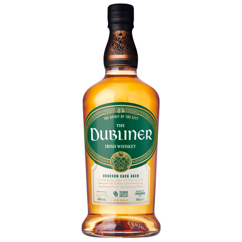 The Dubliner Irish Whiskey Bourbon cask aged 0,7l